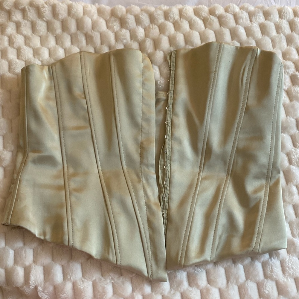 Zara satin corset
